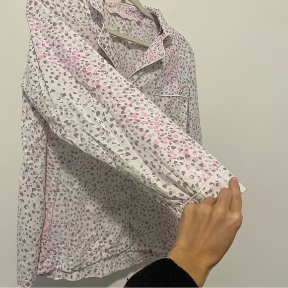 Victoria's Secret Pink and Brown Animal Print Sleep Set Medium - Picture 3 of 12